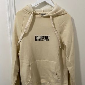 Taylor Swift Eras Tour Exclusive Beige Pullover Hoodie